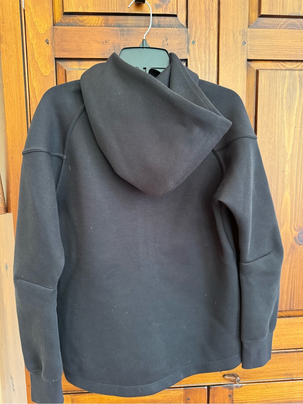 Nike  Ladies Small Black Fitted Full-Zip Hoodie  with Zip Pocket Jacket. NWOT - Picture 8 of 10